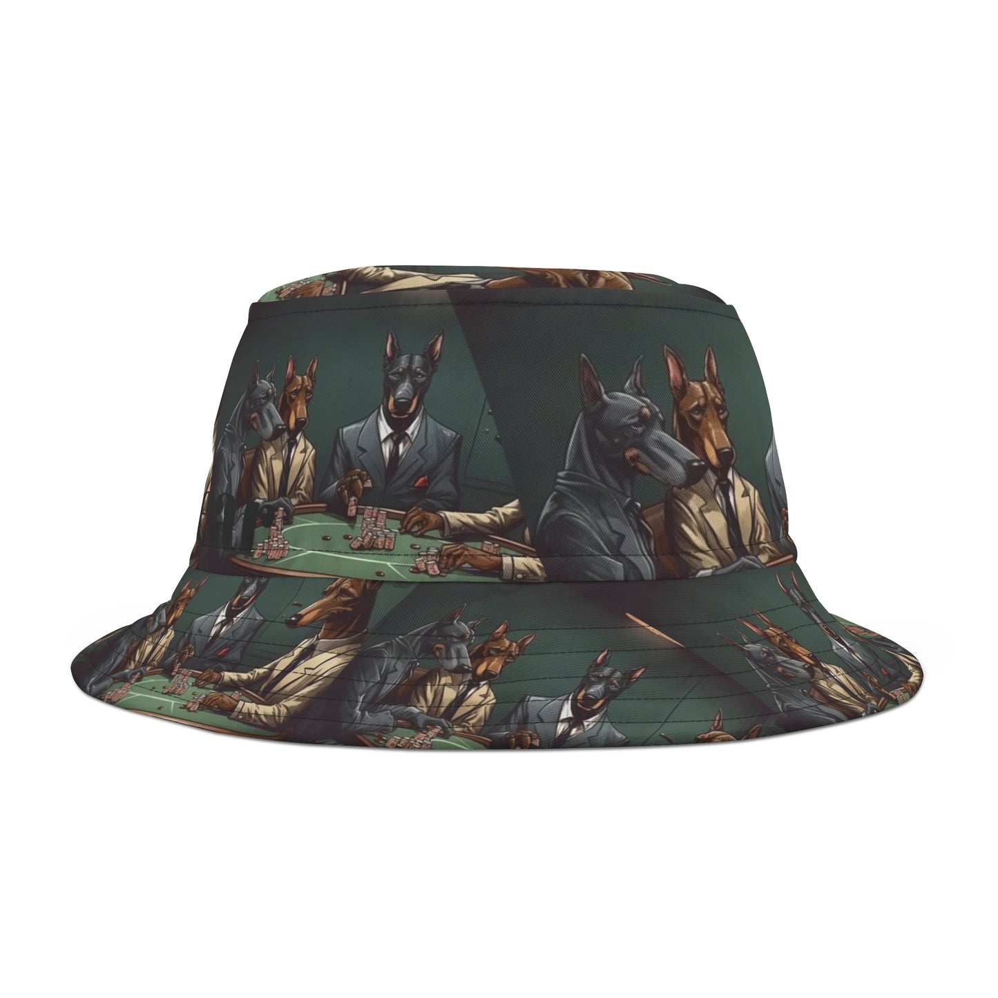 Designed By :Lucas Wear New Releases Bucket Hat) (AOP)