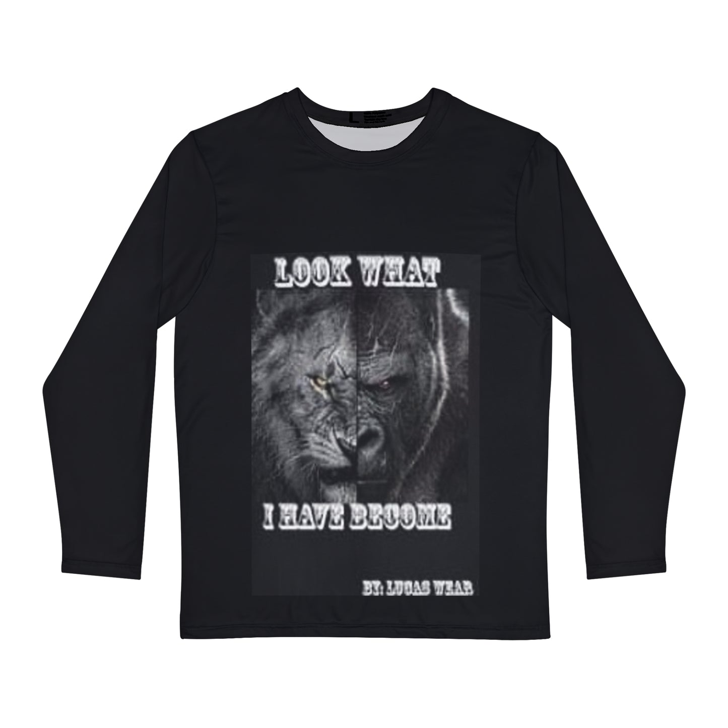 Designed By Lucas Wear Men's Long Sleeve Shirt (AOP)
