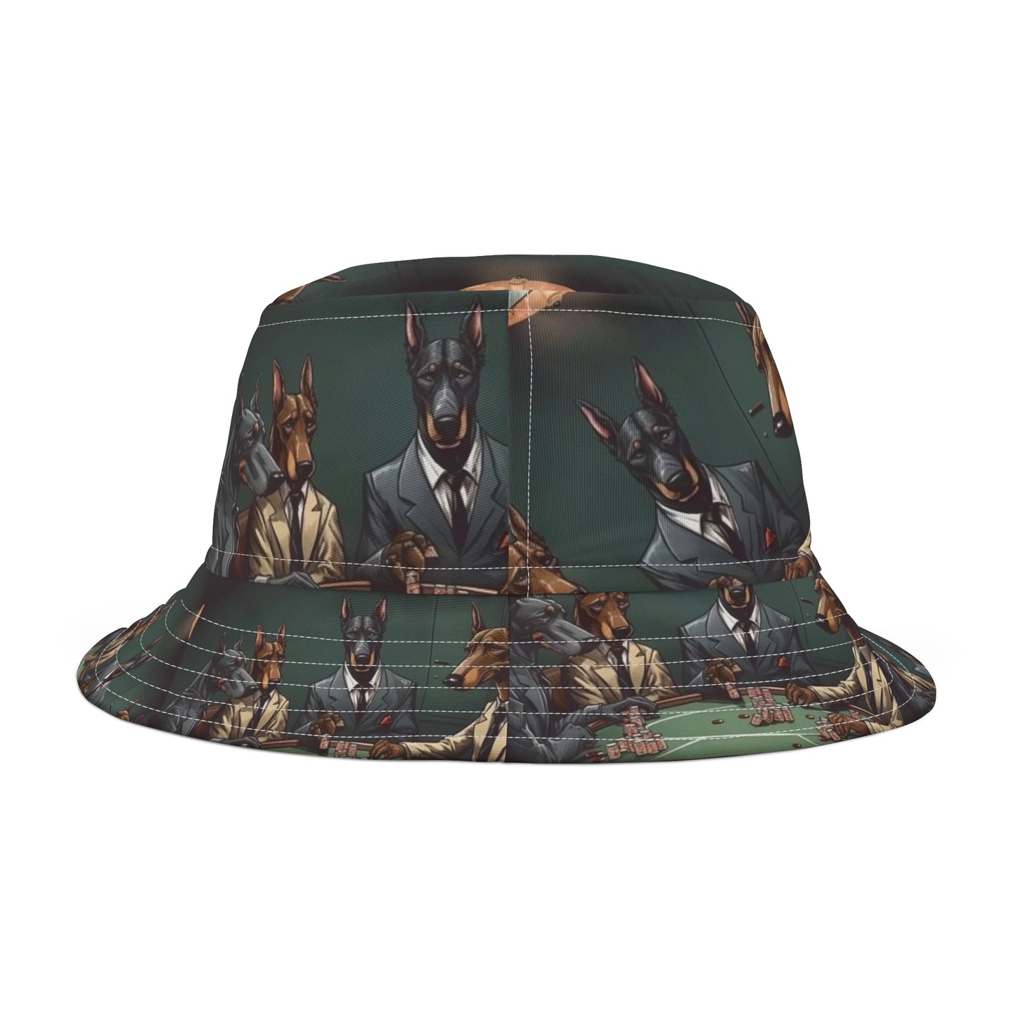 Designed By :Lucas Wear New Releases Bucket Hat) (AOP)